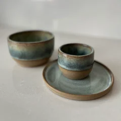 Set | Talířek, miska, espresso | Laguna